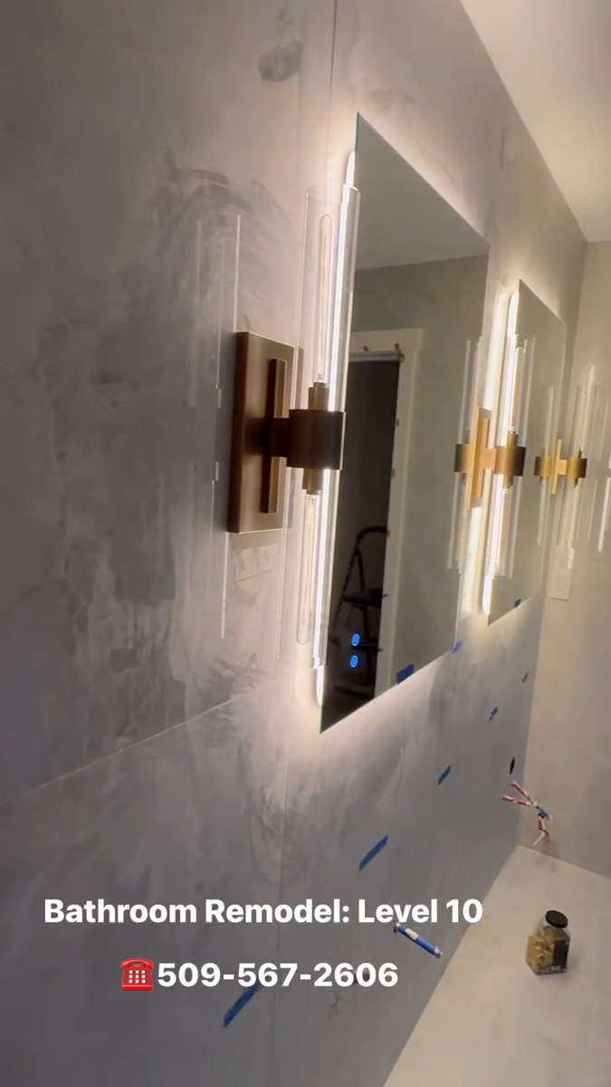 Luxury Master Bathroom Suite & Custom Tile Walkthrough Video